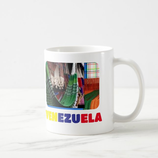 Mug Café mug I love Venezuela, personnalisable (Droite)