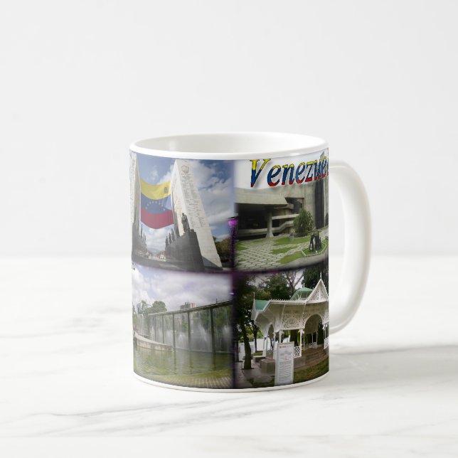 Mug Café mug I love Venezuela, personnalisable (Devant droit)
