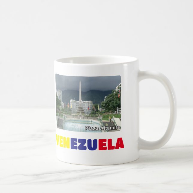 Mug Café mug I love Venezuela, personnalisable (Droite)