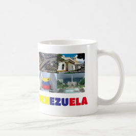 Mug Café mug I love Venezuela, personnalisable