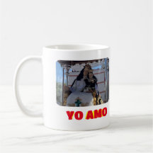 Mug Café mug I love Venezuela, personnalisable