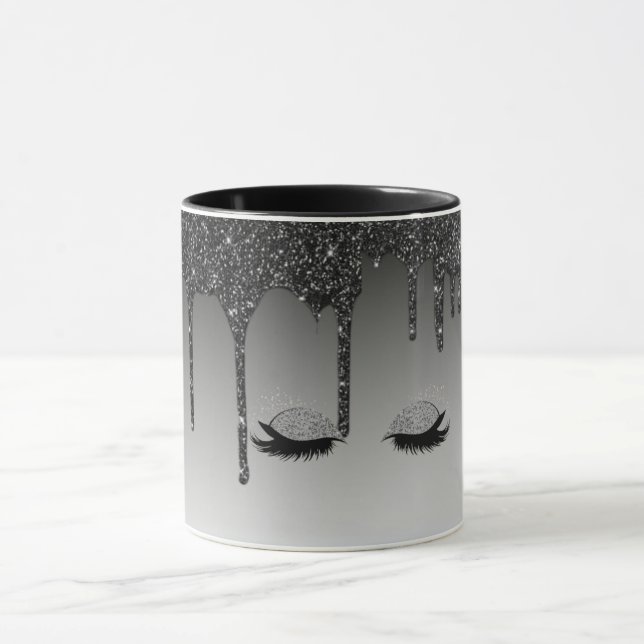 Mug café noir - Élégance élégante et moderne (Centre)