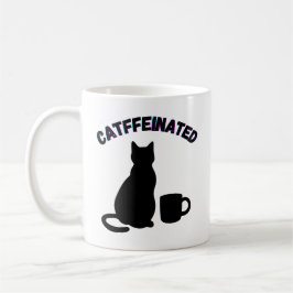 Mug Café noir et blanc Caté Shadows Art
