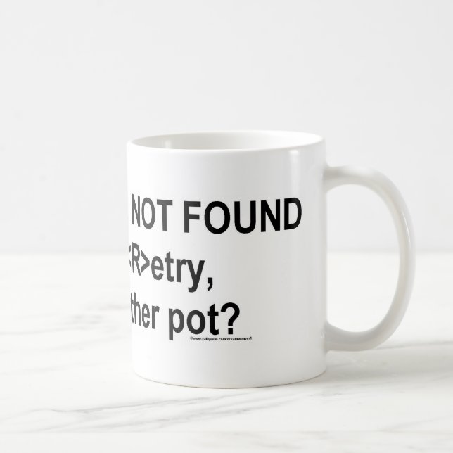 Mug café non trouvé (Droite)