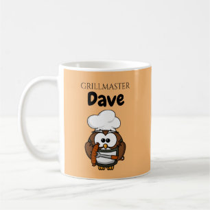 Mug Café Papa Grillmaster Chouette Mignon