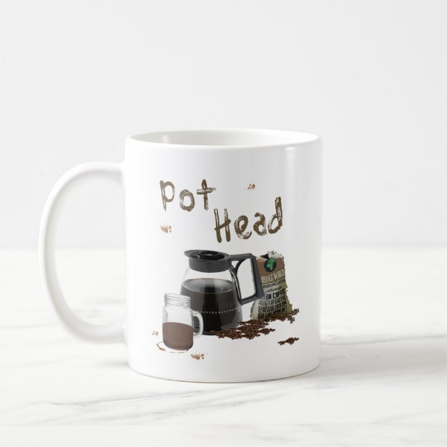 Mug Café Pot Head (Gauche)