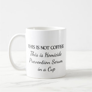 Mug Café - prévention de homicide