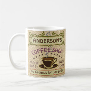 Mug Café-Shop avec Coupe Créez votre propre personna