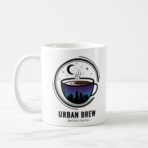 Mug Café Skyline de la ville Brew Urbaine