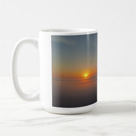 Mug café Sunrise au-dessus du brouillard