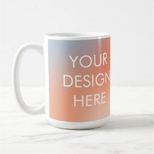 Mug café Super à dégradé personnalisé