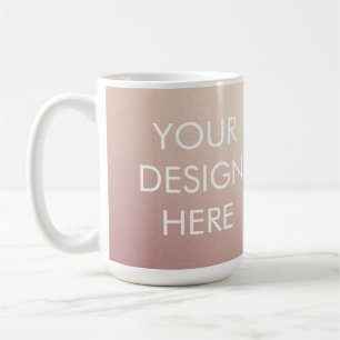 Mug café Super à dégradé personnalisé