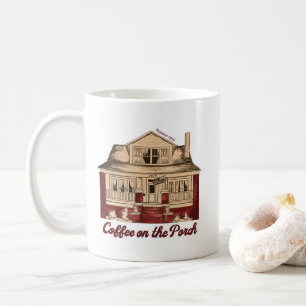 Mug Café sur le porche