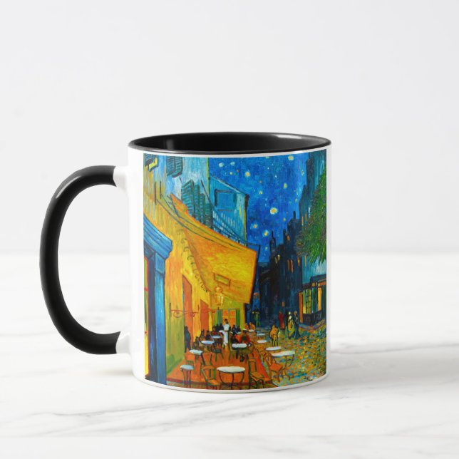 Mug Café Van Gogh Terrasse en soirée (Gauche)