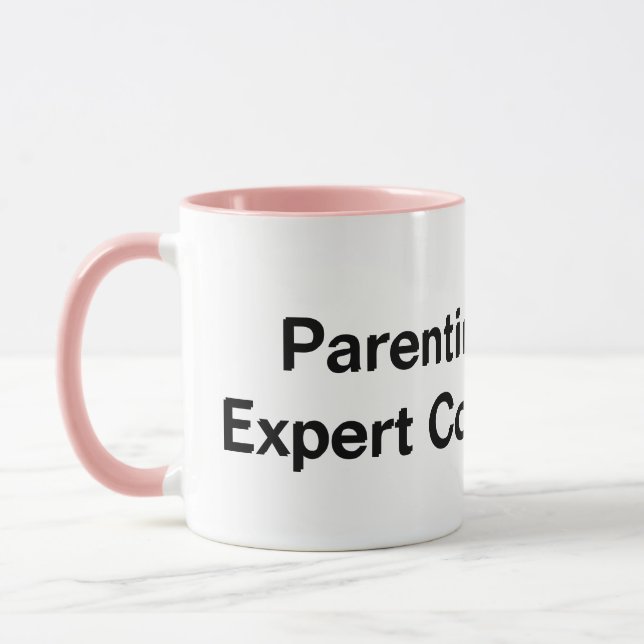 Mug Caféinateur expert de niveau parental (Gauche)