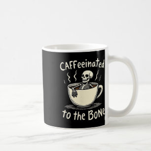Mug Caféiné Au Bon Drôle Amateur De Café Squelette