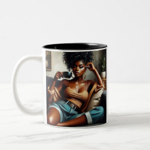 Mug "Caféine & Confiance"