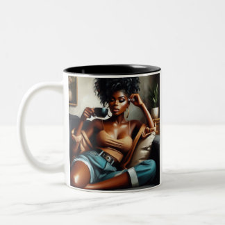 Mug "Caféine & Confiance"