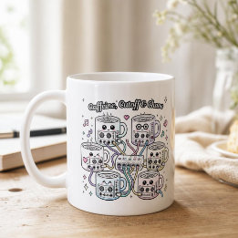 Mug Caféine, Cutoff & Chaos – Synth Nerd Café