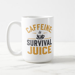 Mug Caféine : mon jus de survie
