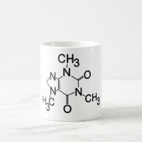 Caféine, symbole chimique