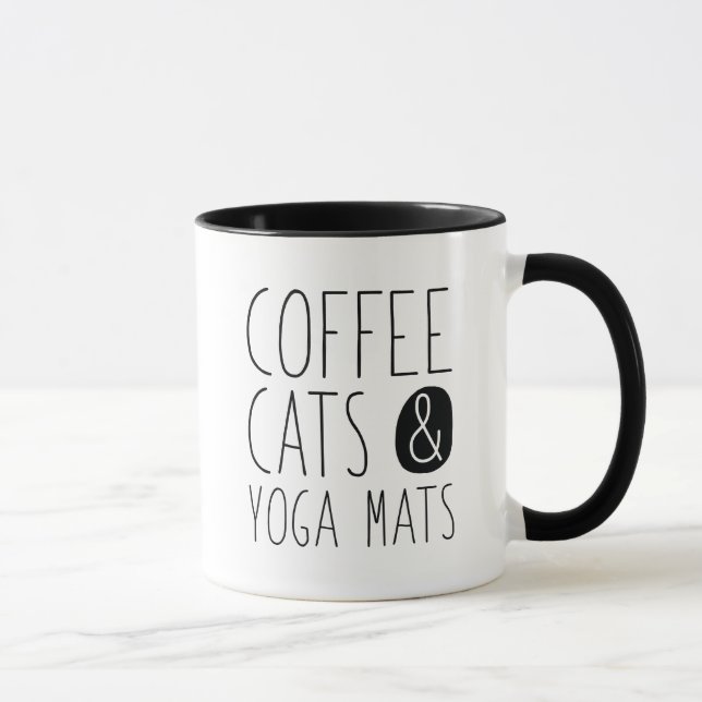 Mug Cafés Et Mats De Yoga (Droite)