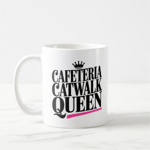 Mug Cafétéria Catwalk Queen Chic Pink