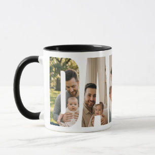 Mug Cafetière personnalisée avec collage de photos pou