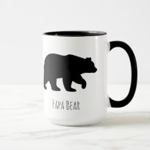 Cafetière personnalisée Papa Ours