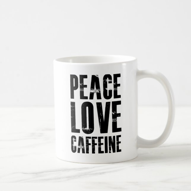 MUG CAFFEINE DE PAIX LOVE (Droite)
