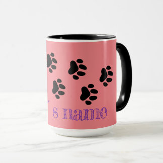 Mug Caisse de chat personnalisable