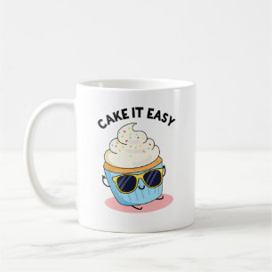 Mug Cake It Easy Funky Cupcake Pun