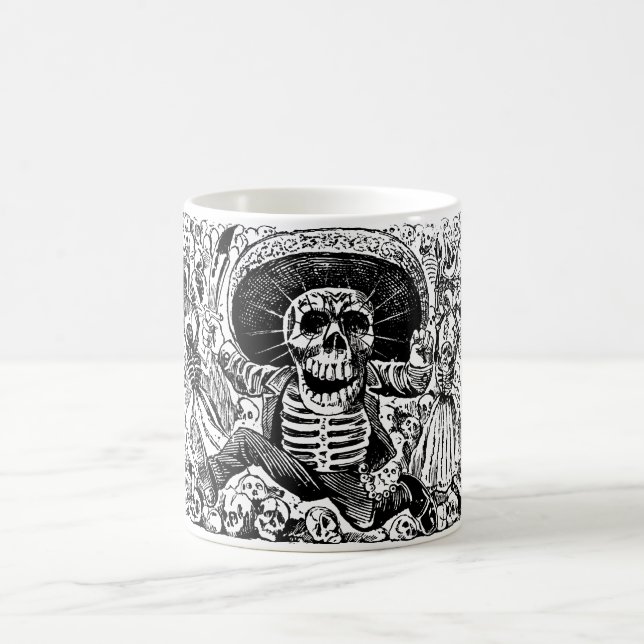 Mug Calavera Oaxaqueña par José Guadalupe Posada (Centre)