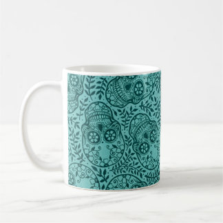 Mug Calaveres turquoises