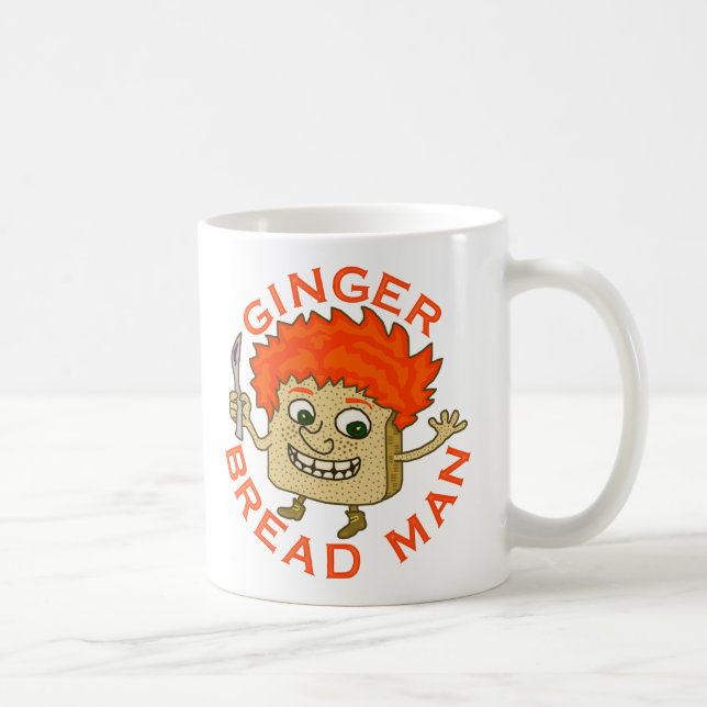Mug Calembour drôle de Noël d'homme de pain de (Droite)