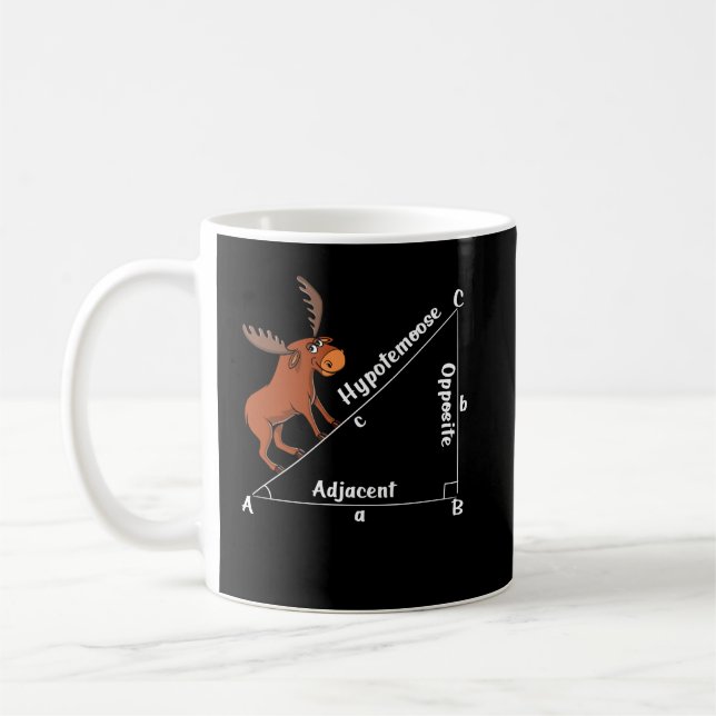 Mug Calembour drôle de plaisanterie d'orignaux de la (Gauche)