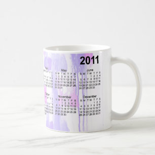 Mug Calendrier 2011 abstrait