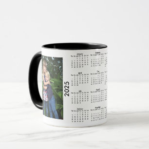 Mug Calendrier personnalisé avec photo 2025