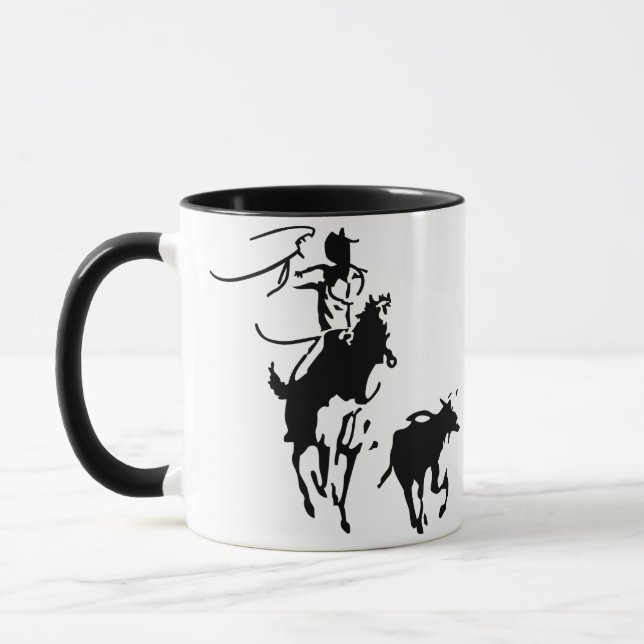 Mug Calf Roping (Gauche)