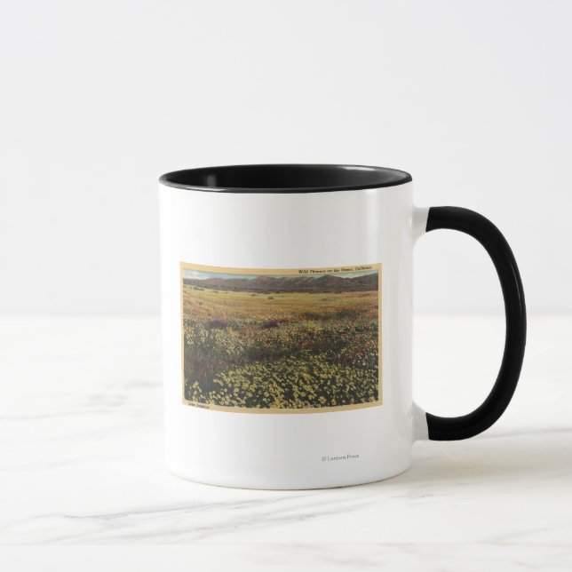 Mug CalifornieFleurs sauvages dans le désert (Droite)