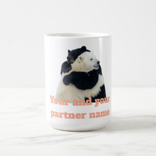 Mug Câlin d'ours d'amour (personnalisable)