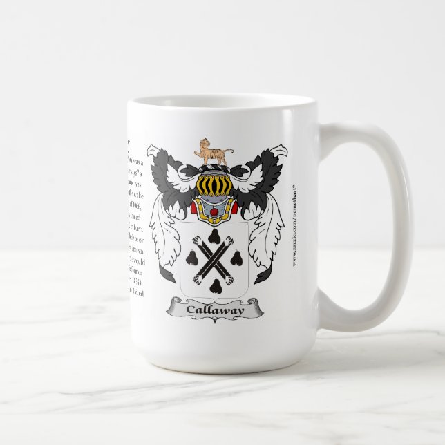 Mug Callaway, l'origine, la signification et la crête (Droite)