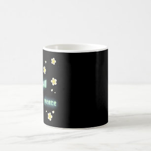 Mug Calligraphie arabe moderne "Salaam" Paix Florale A