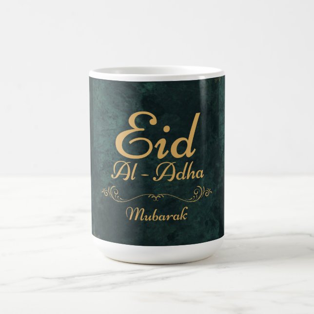 Mug Calligraphie d'or Aïd Al-Adha Moubarak 2025 (Centre)
