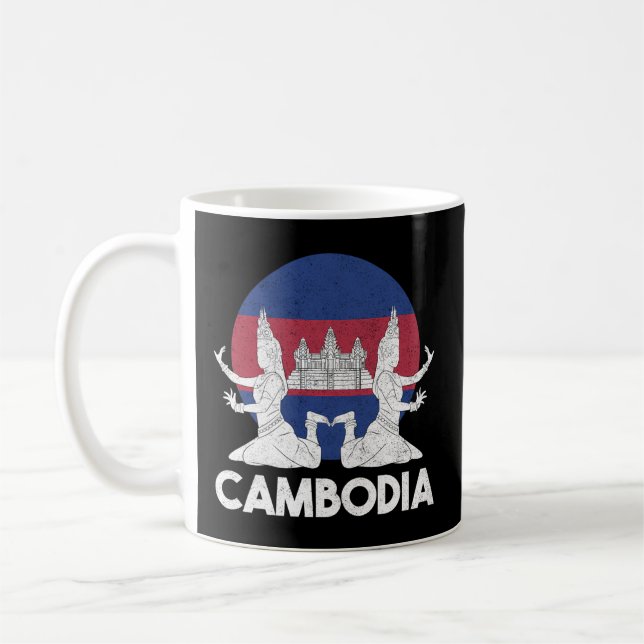 Mug Cambodge Khmer traditionnelle danse Apsara (Gauche)