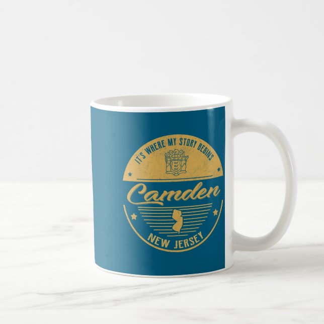 Mug Camden New Jersey Its Where My Story Begins  (Droite)