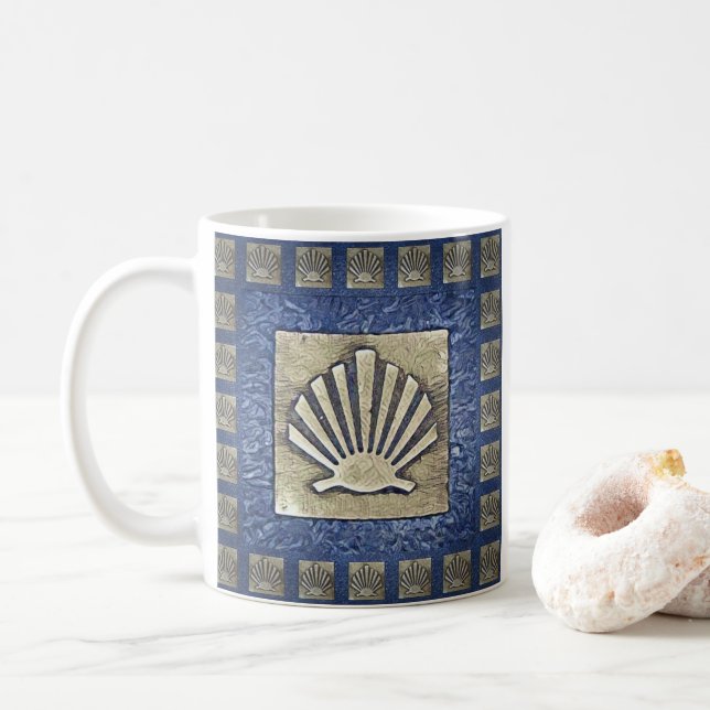 Mug Camino de Santiago Le chemin de saint Jacques 0031 (Avec donut)