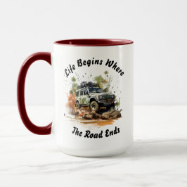 Mug Camion d'aventure hors route