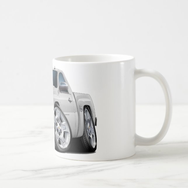 Mug Camion de blanc de Chevy Silverado (Droite)