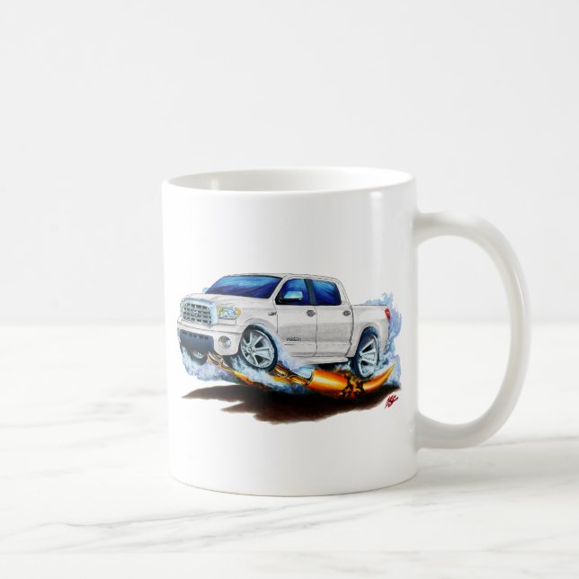 Mug Camion de blanc de Crewmax de toundra de Toyota (Droite)